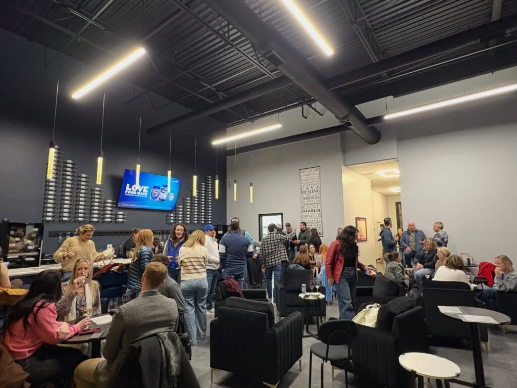 Wine tasting event at Sip & Swirl 